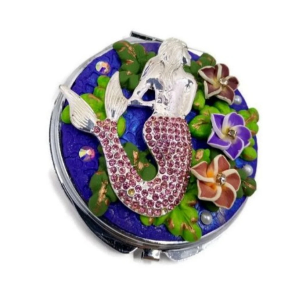 Mermaid Compact Mirror